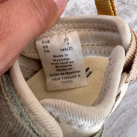 H&M Kids Sandals with Navy and Light Blue Straps - Picture 5 of 5